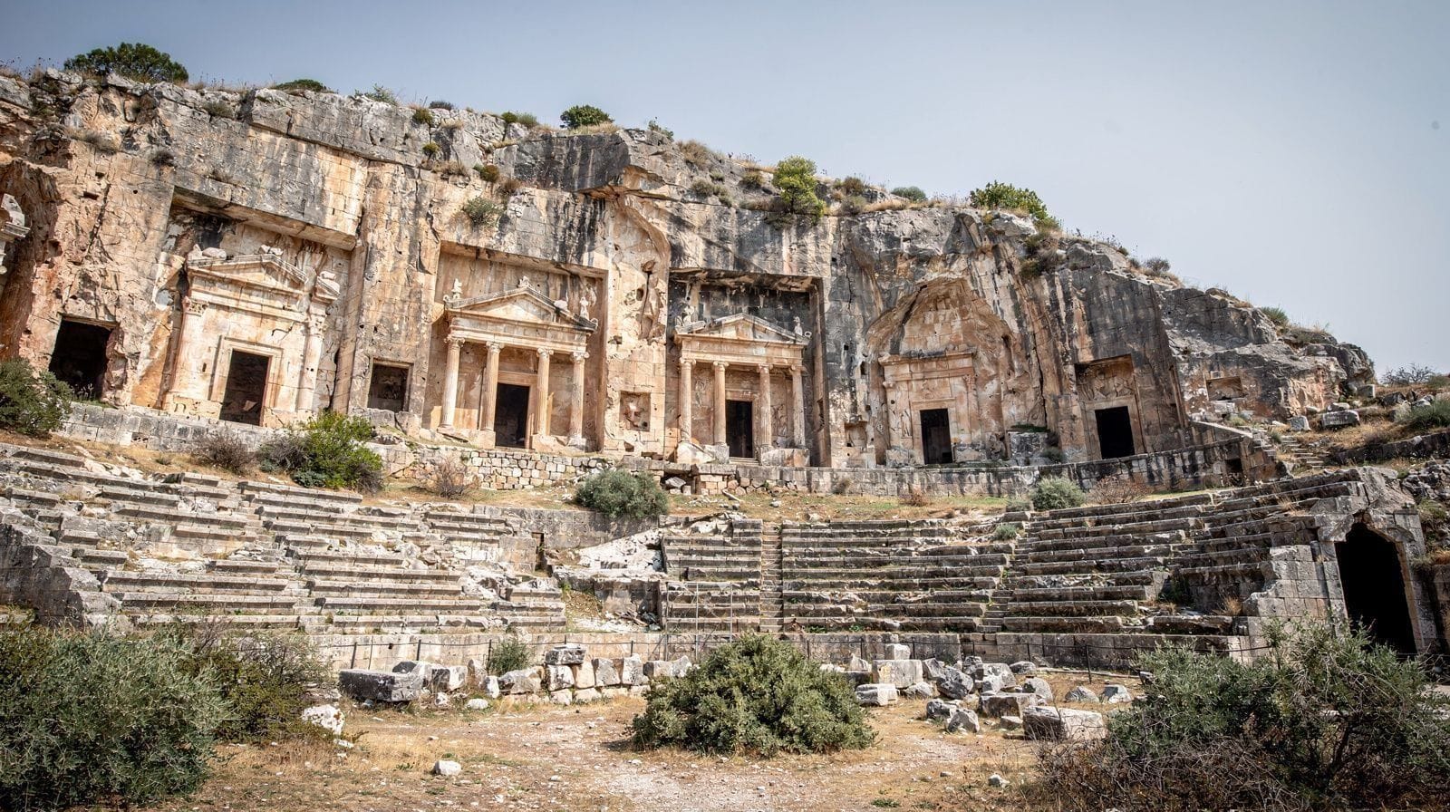 Myra & Demre: Rock Tombs, Ancient Theatre and St Nicholas Church